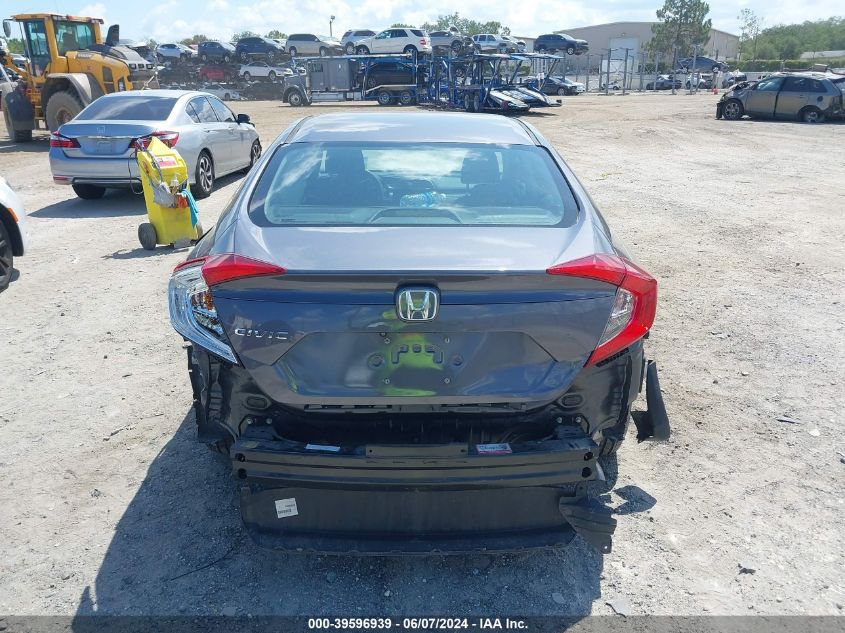 2017 Honda Civic Lx VIN: 19XFC2F55HE039136 Lot: 39596939