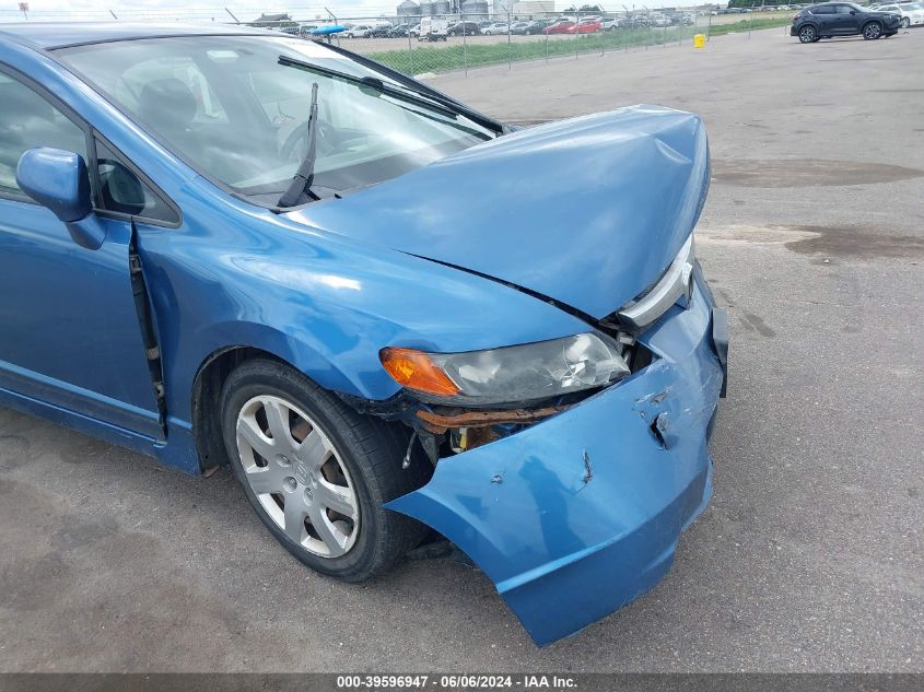 2008 Honda Civic Lx VIN: 1HGFA16508L113121 Lot: 39596947