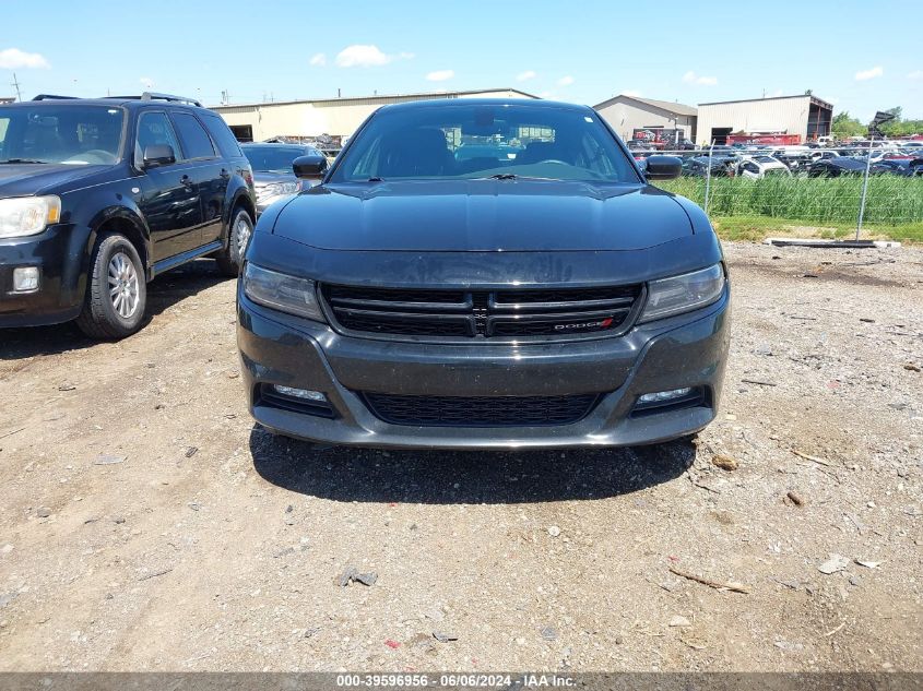 2016 Dodge Charger Sxt VIN: 2C3CDXJG2GH259721 Lot: 39596956