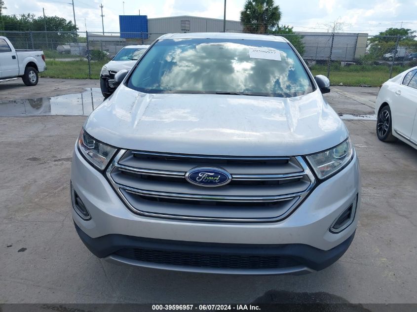 2017 Ford Edge Sel VIN: 2FMPK3J92HBC32208 Lot: 39596957