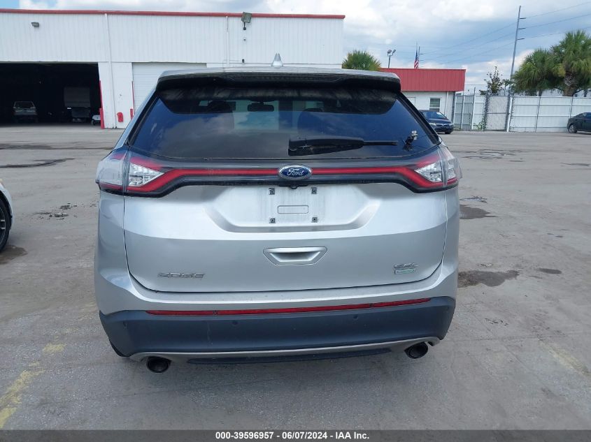 2017 Ford Edge Sel VIN: 2FMPK3J92HBC32208 Lot: 39596957