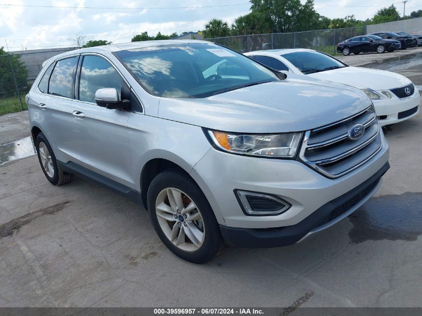 2017 Ford Edge Sel VIN: 2FMPK3J92HBC32208 Lot: 39596957