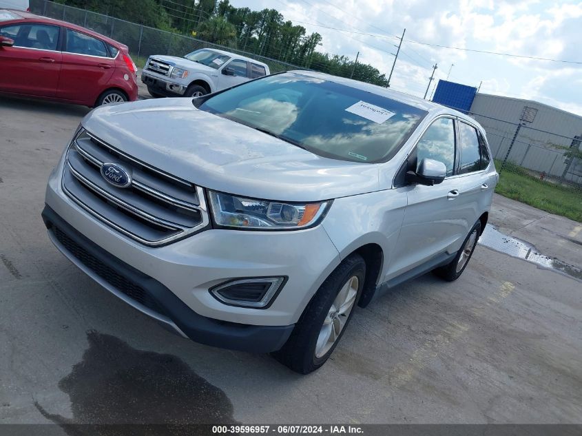 2017 Ford Edge Sel VIN: 2FMPK3J92HBC32208 Lot: 39596957