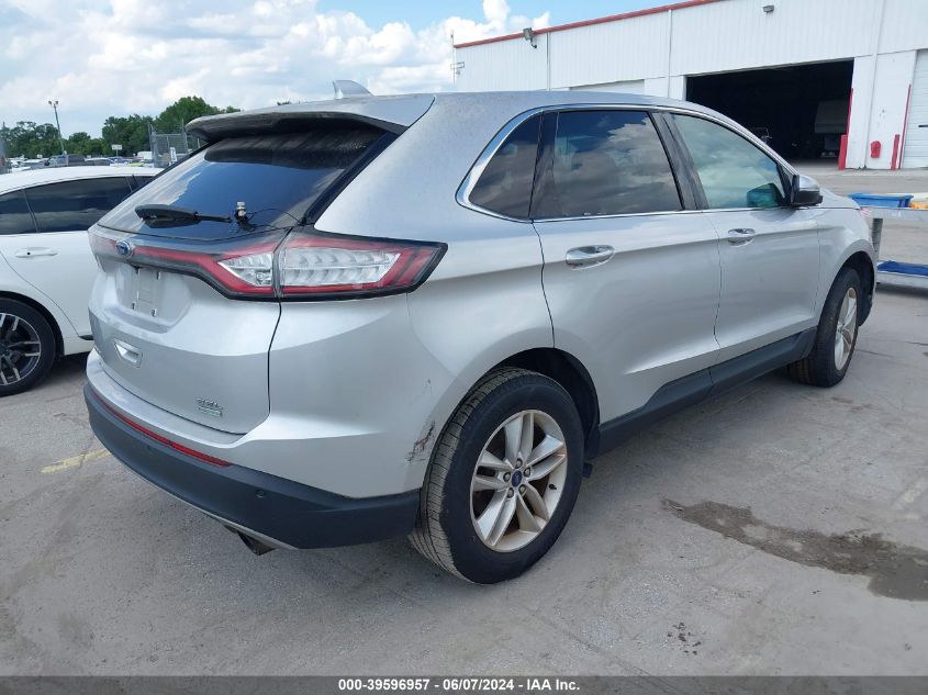 2017 Ford Edge Sel VIN: 2FMPK3J92HBC32208 Lot: 39596957