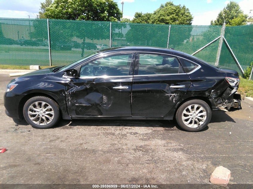 VIN 3N1AB7AP8KY434908 2019 NISSAN SENTRA SV