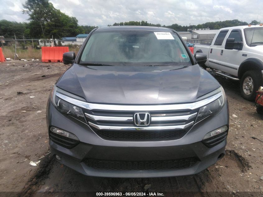 2016 Honda Pilot Ex-L VIN: 5FNYF5H53GB045430 Lot: 39596963