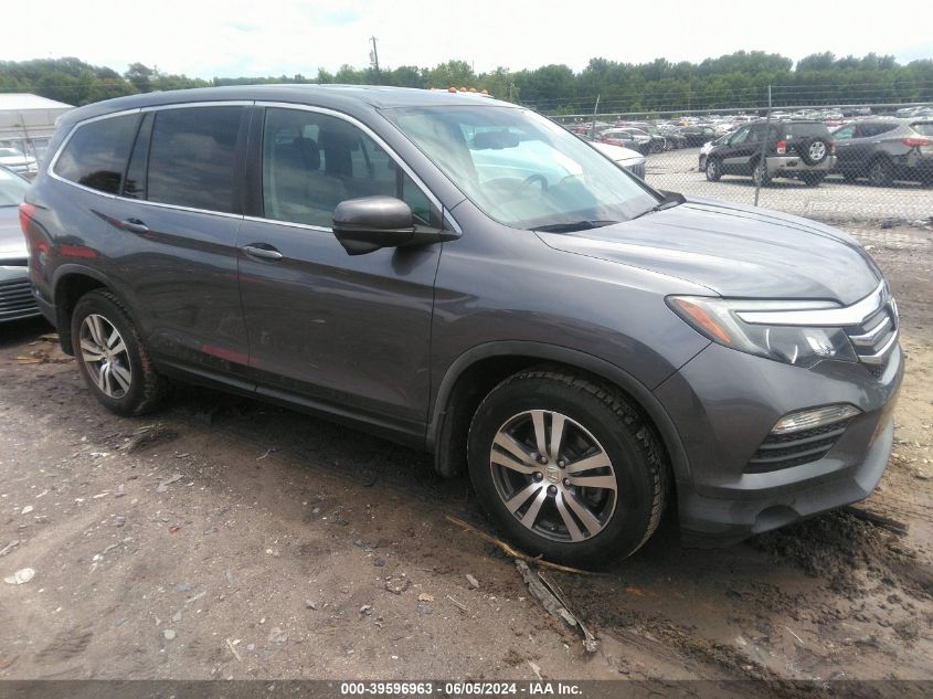 2016 Honda Pilot Ex-L VIN: 5FNYF5H53GB045430 Lot: 39596963