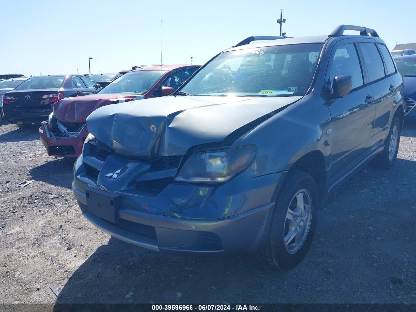 2004 Mitsubishi Outlander Ls VIN: JA4LZ31F34U051668 Lot: 39596966