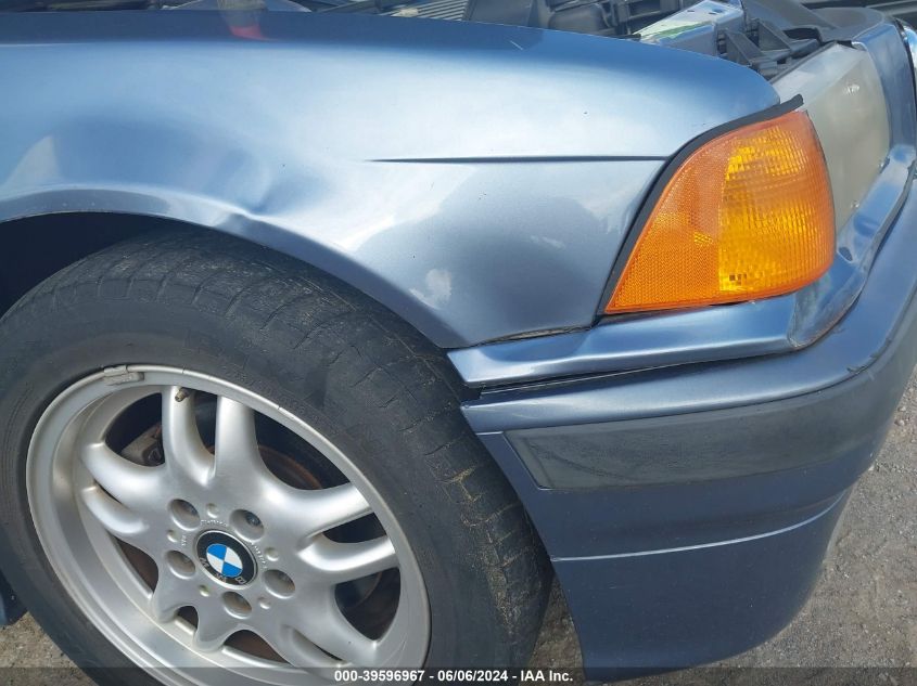 1999 BMW 323 Ic Automatic VIN: WBABJ8330XEM24217 Lot: 39596967