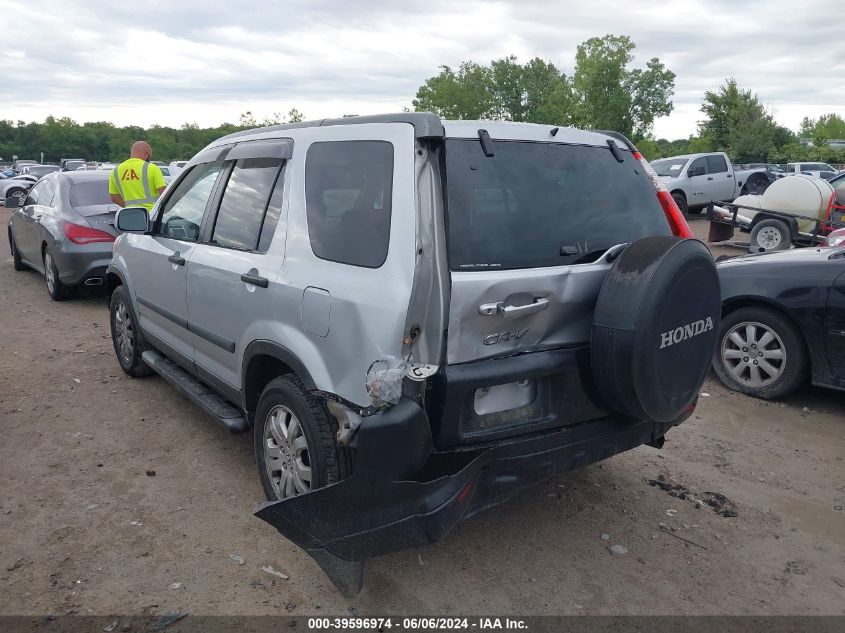 2005 Honda Cr-V Ex VIN: SHSRD78845U316601 Lot: 39596974