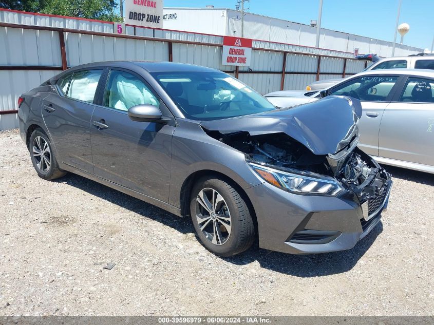 2023 Nissan Sentra Sv Xtronic Cvt VIN: 3N1AB8CV1PY311735 Lot: 39596979