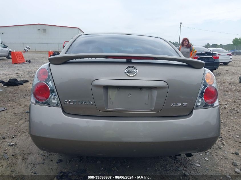 2005 Nissan Altima 2.5 S VIN: 1N4AL11D55N417715 Lot: 39596987