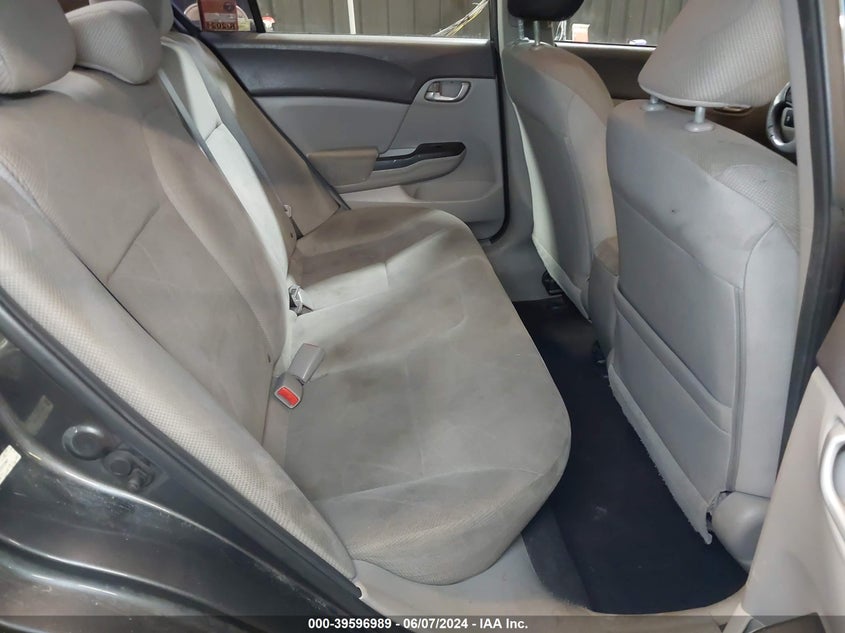 2012 Honda Civic Lx VIN: 19XFB2F53CE312991 Lot: 39596989