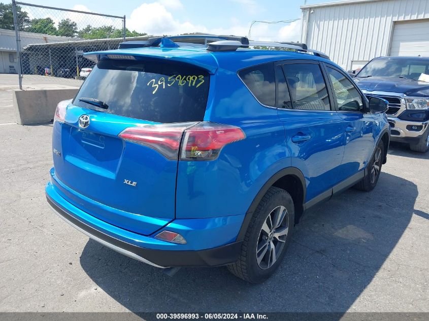 2016 Toyota Rav4 Xle VIN: JTMWFREVXGJ074709 Lot: 39596993