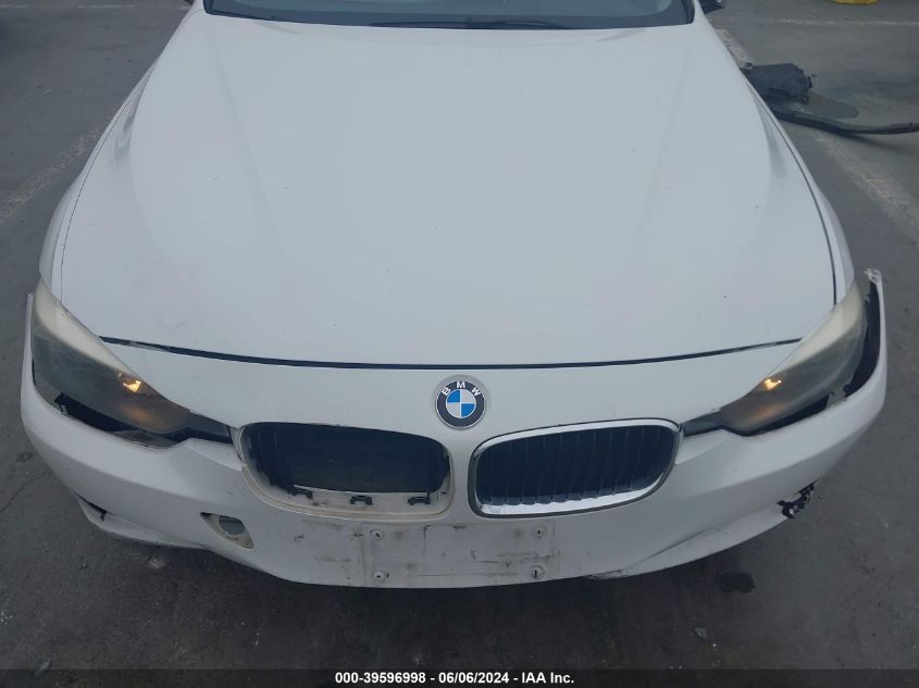 2012 BMW 328I VIN: WBA3A5C52CF345463 Lot: 39596998