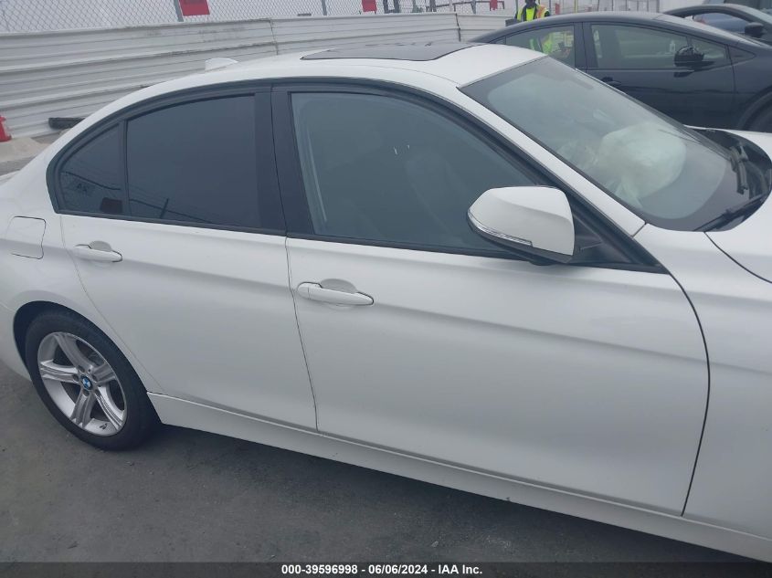2012 BMW 328I VIN: WBA3A5C52CF345463 Lot: 39596998