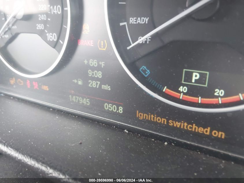 2012 BMW 328I VIN: WBA3A5C52CF345463 Lot: 39596998