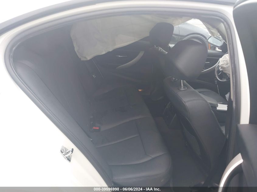 2012 BMW 328I VIN: WBA3A5C52CF345463 Lot: 39596998