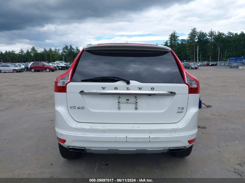 2017 Volvo Xc60 T5 Inscription VIN: YV440MRU5H2013516 Lot: 39597017