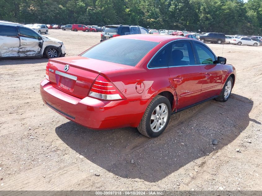 2006 Mercury Montego Luxury VIN: 1MEFM40126G608292 Lot: 39597018