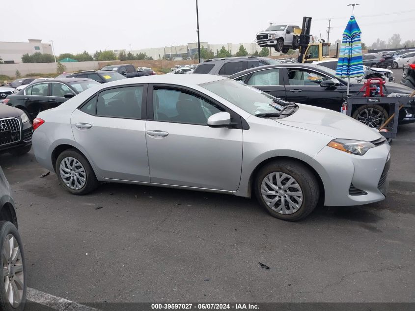 2019 Toyota Corolla Le VIN: 5YFBURHEXKP893899 Lot: 39597027