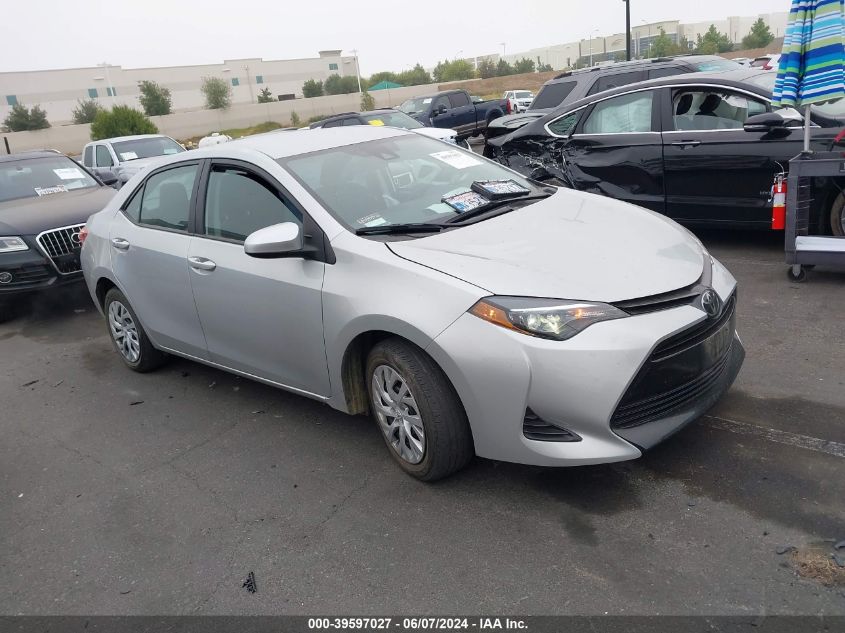 2019 Toyota Corolla Le VIN: 5YFBURHEXKP893899 Lot: 39597027