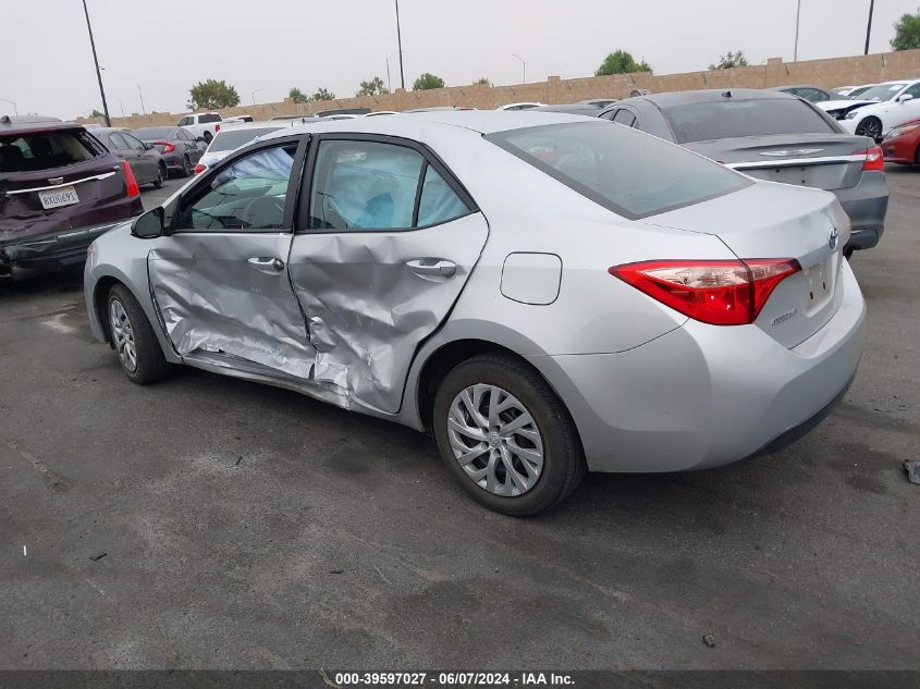 2019 TOYOTA COROLLA L/LE/XLE/SE/XSE - 5YFBURHEXKP893899