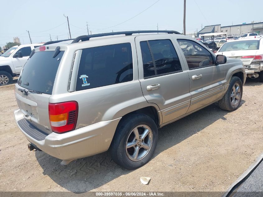 2004 Jeep Grand Cherokee Limited VIN: 1J4GX58J74C126360 Lot: 39597035