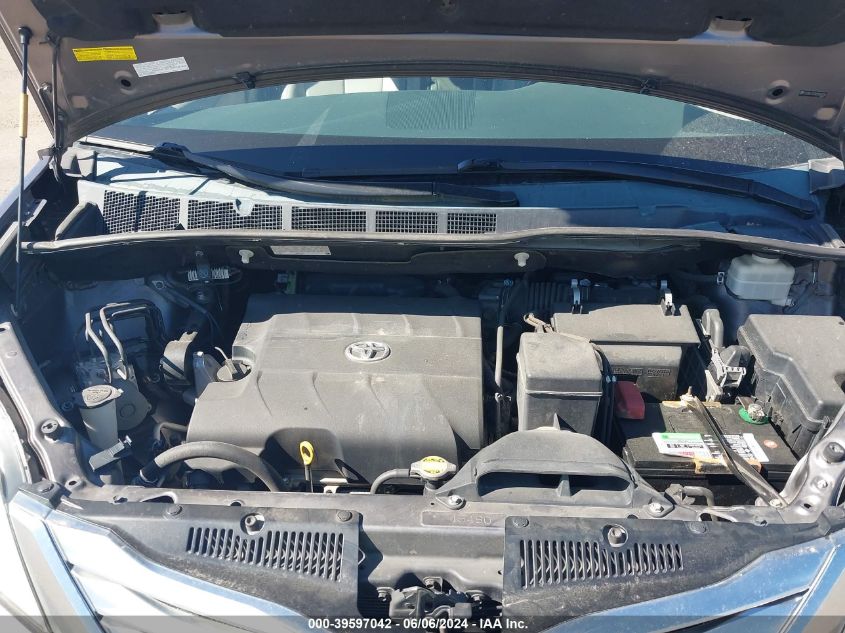 2012 Toyota Sienna Limited 7 Passenger VIN: 5TDDK3DC9CS045554 Lot: 39597042