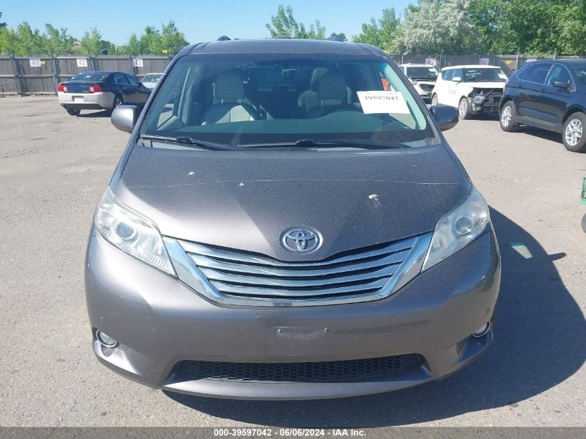 2012 Toyota Sienna Limited 7 Passenger VIN: 5TDDK3DC9CS045554 Lot: 39597042