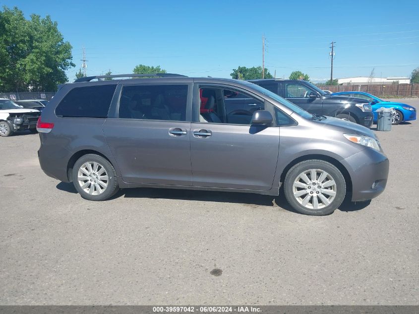 2012 Toyota Sienna Limited 7 Passenger VIN: 5TDDK3DC9CS045554 Lot: 39597042