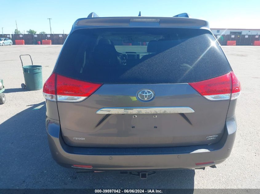 2012 Toyota Sienna Limited 7 Passenger VIN: 5TDDK3DC9CS045554 Lot: 39597042