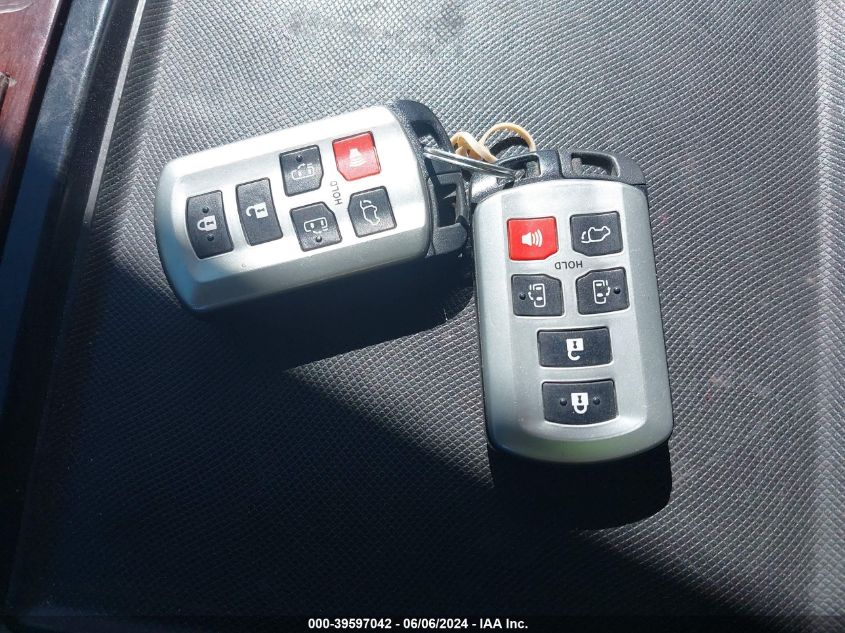 2012 Toyota Sienna Limited 7 Passenger VIN: 5TDDK3DC9CS045554 Lot: 39597042