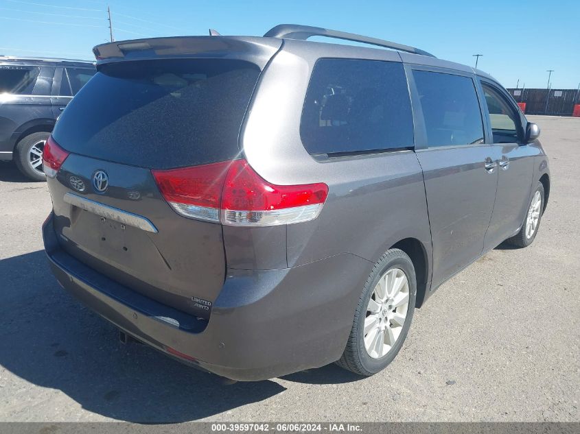 2012 Toyota Sienna Limited 7 Passenger VIN: 5TDDK3DC9CS045554 Lot: 39597042