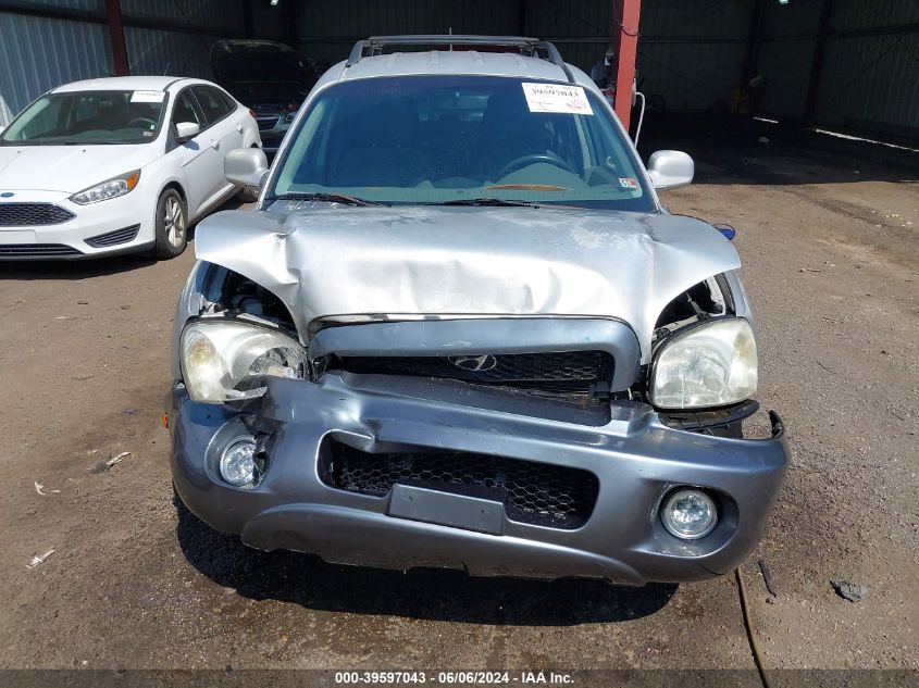 2004 Hyundai Santa Fe Gls VIN: KM8SC13D94U762158 Lot: 39597043