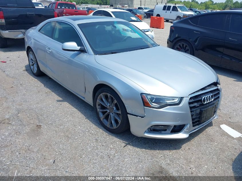 2013 Audi A5 2.0T Premium VIN: WAULFAFRXDA067144 Lot: 39597047