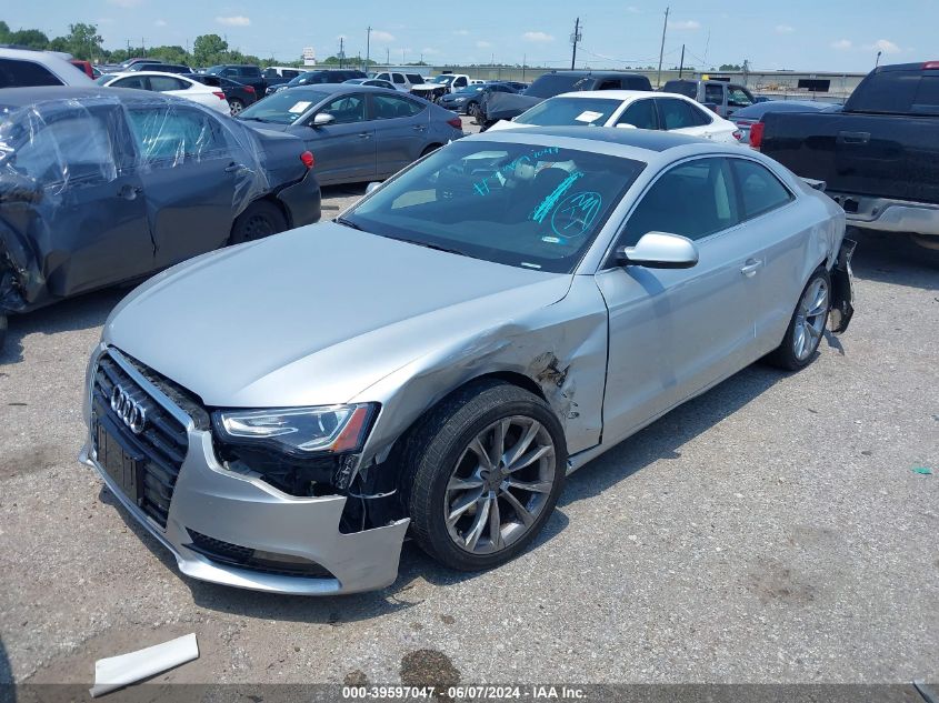 2013 Audi A5 2.0T Premium VIN: WAULFAFRXDA067144 Lot: 39597047