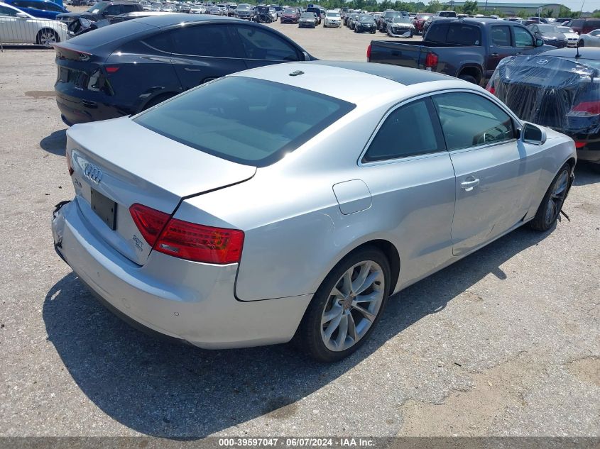 2013 Audi A5 2.0T Premium VIN: WAULFAFRXDA067144 Lot: 39597047