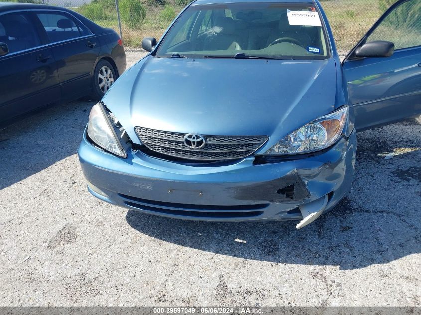 2004 Toyota Camry Xle V6 VIN: 4T1BF32K54U581948 Lot: 39597049