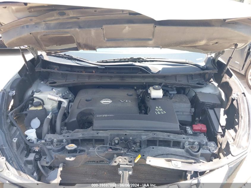 2020 Nissan Murano Sv Intelligent Awd VIN: 5N1AZ2BS5LN138687 Lot: 39597055