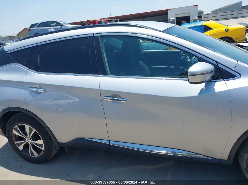 2020 Nissan Murano Sv Intelligent Awd VIN: 5N1AZ2BS5LN138687 Lot: 39597055
