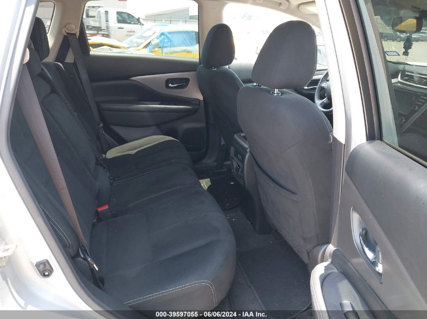 2020 Nissan Murano Sv Intelligent Awd VIN: 5N1AZ2BS5LN138687 Lot: 39597055