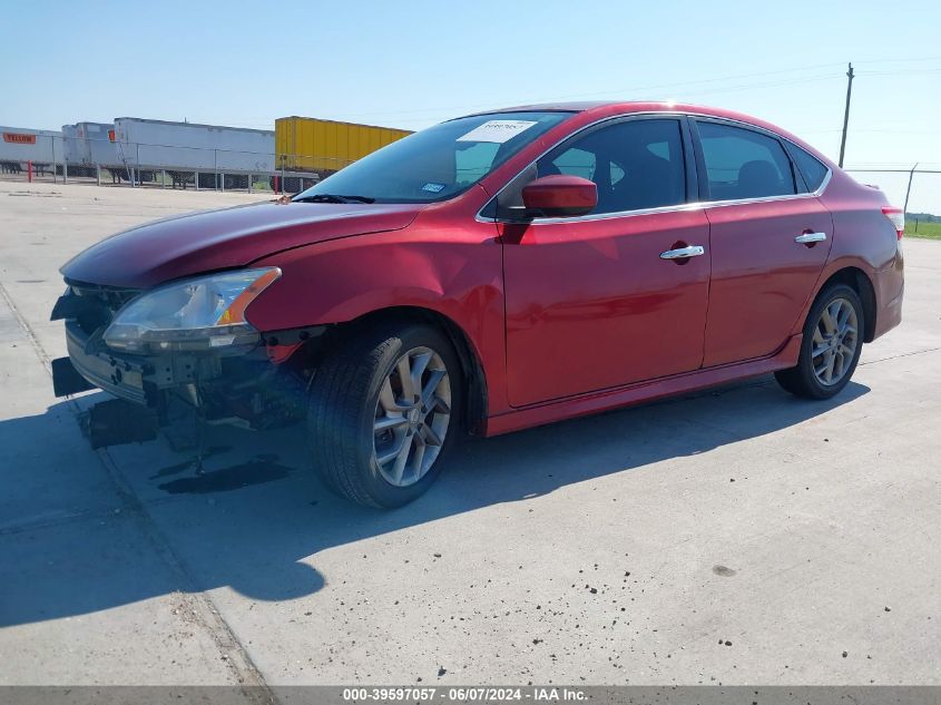 2014 Nissan Sentra Sr VIN: 3N1AB7AP4EY289838 Lot: 39597057