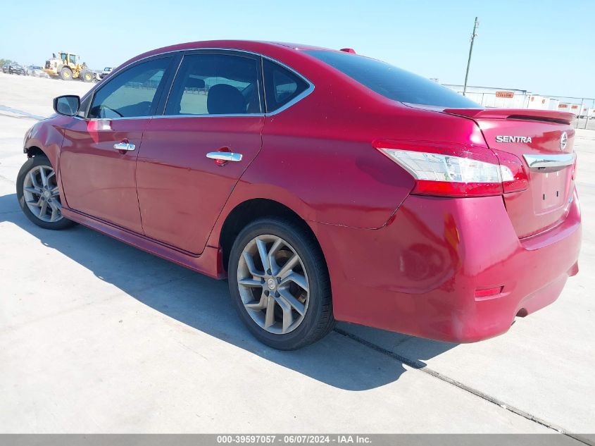 2014 Nissan Sentra Sr VIN: 3N1AB7AP4EY289838 Lot: 39597057