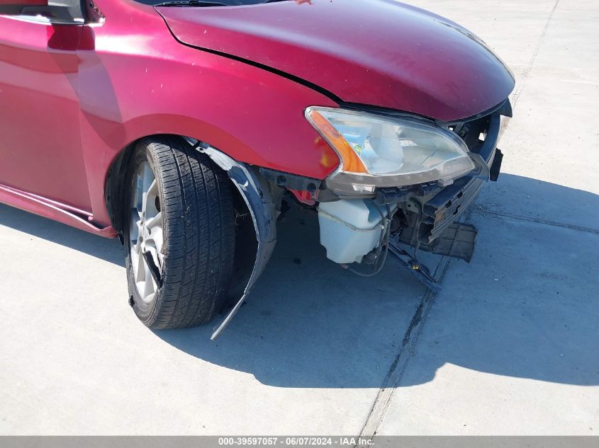 2014 Nissan Sentra Sr VIN: 3N1AB7AP4EY289838 Lot: 39597057