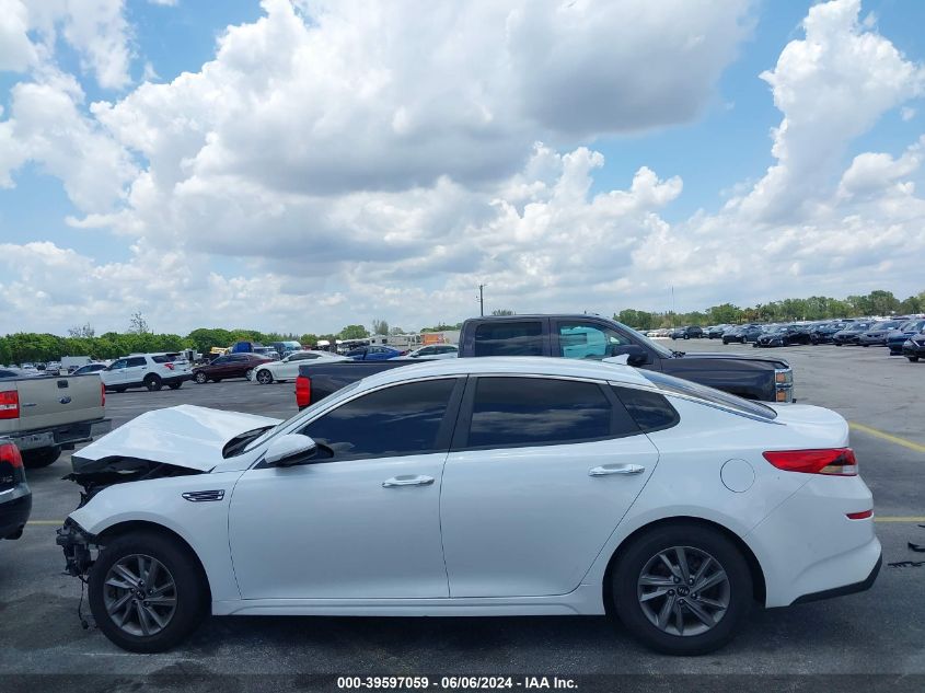 2020 Kia Optima Lx VIN: 5XXGT4L3XLG391115 Lot: 39597059