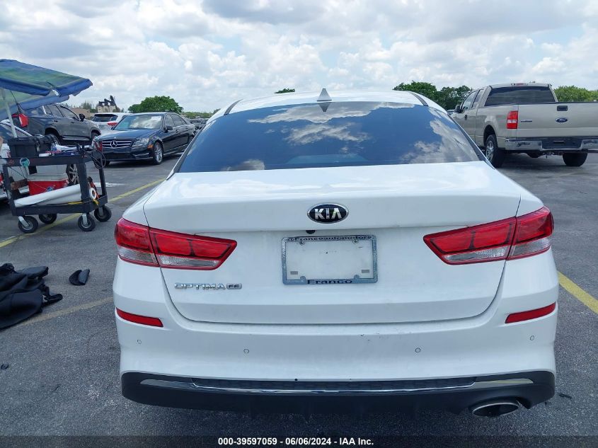 2020 Kia Optima Lx VIN: 5XXGT4L3XLG391115 Lot: 39597059