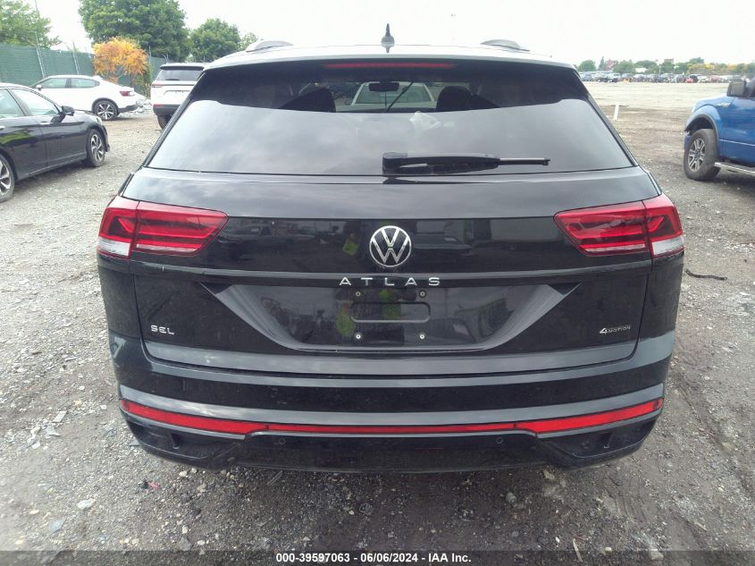 2023 Volkswagen Atlas Cross Sport 2.0T Sel R-Line Black VIN: 1V2SC2CA4PC209071 Lot: 39597063