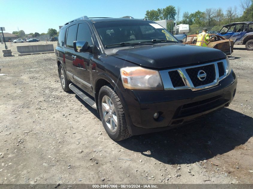 2010 Nissan Armada Platinum VIN: 5N1AA0NE3AN618855 Lot: 39597066