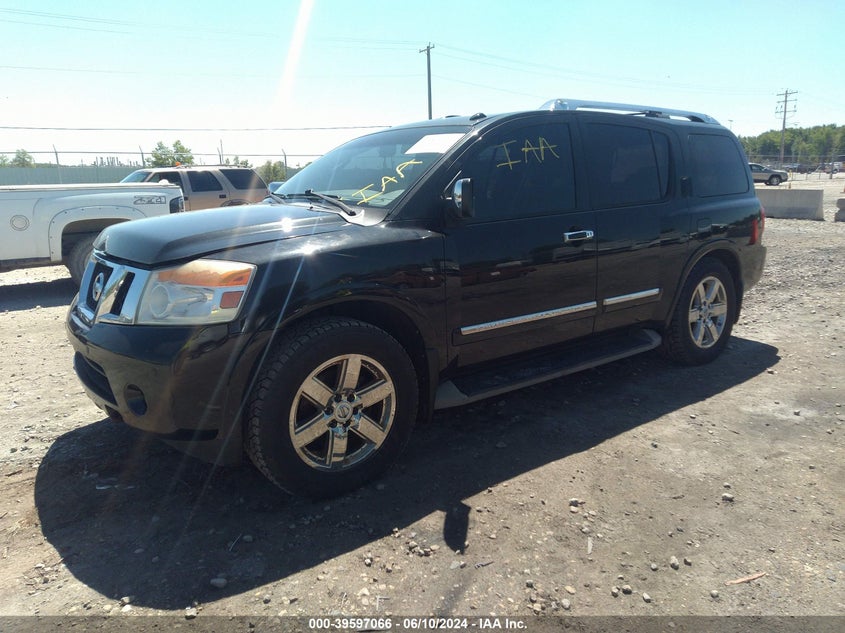 2010 Nissan Armada Platinum VIN: 5N1AA0NE3AN618855 Lot: 39597066
